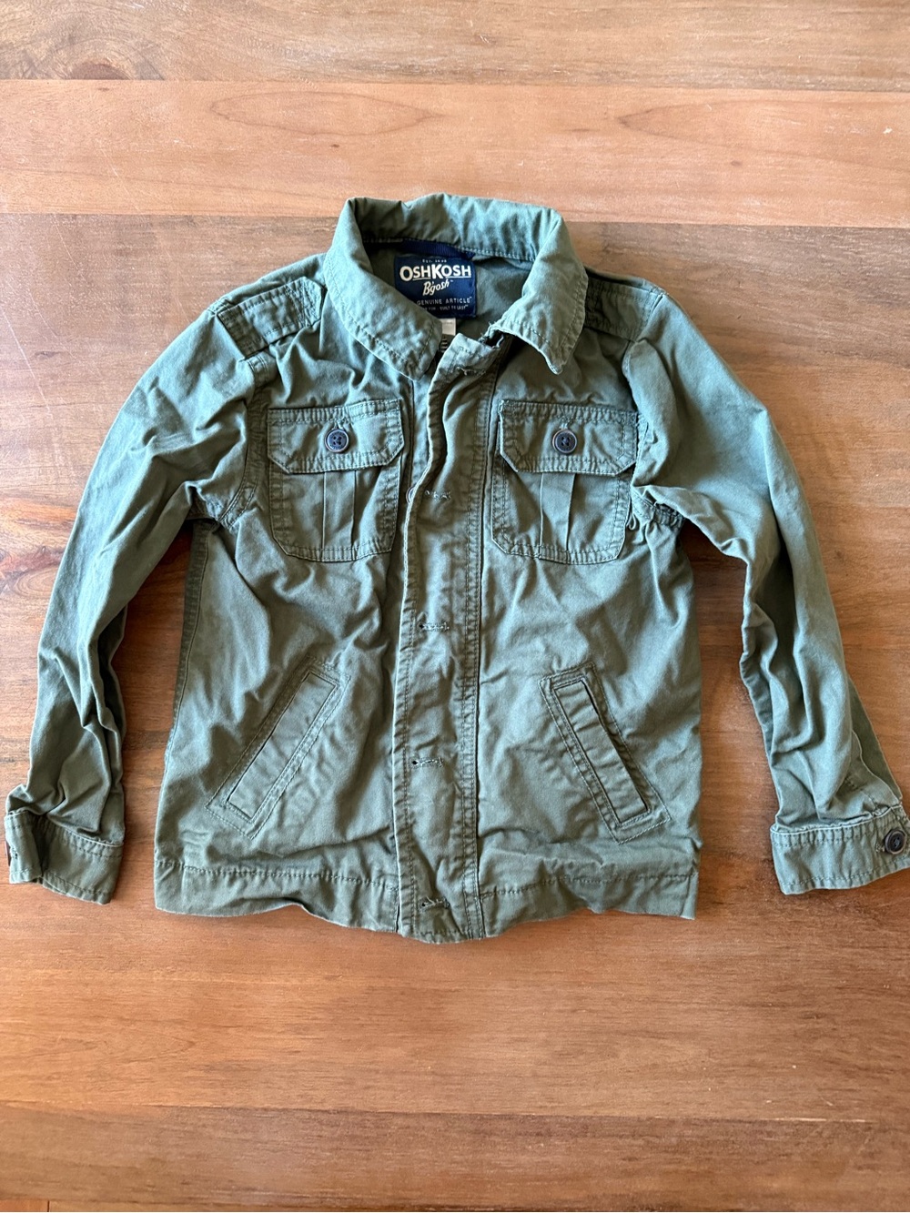 ⚡️3/$20 Kids Olive Green Field Jacket 4T